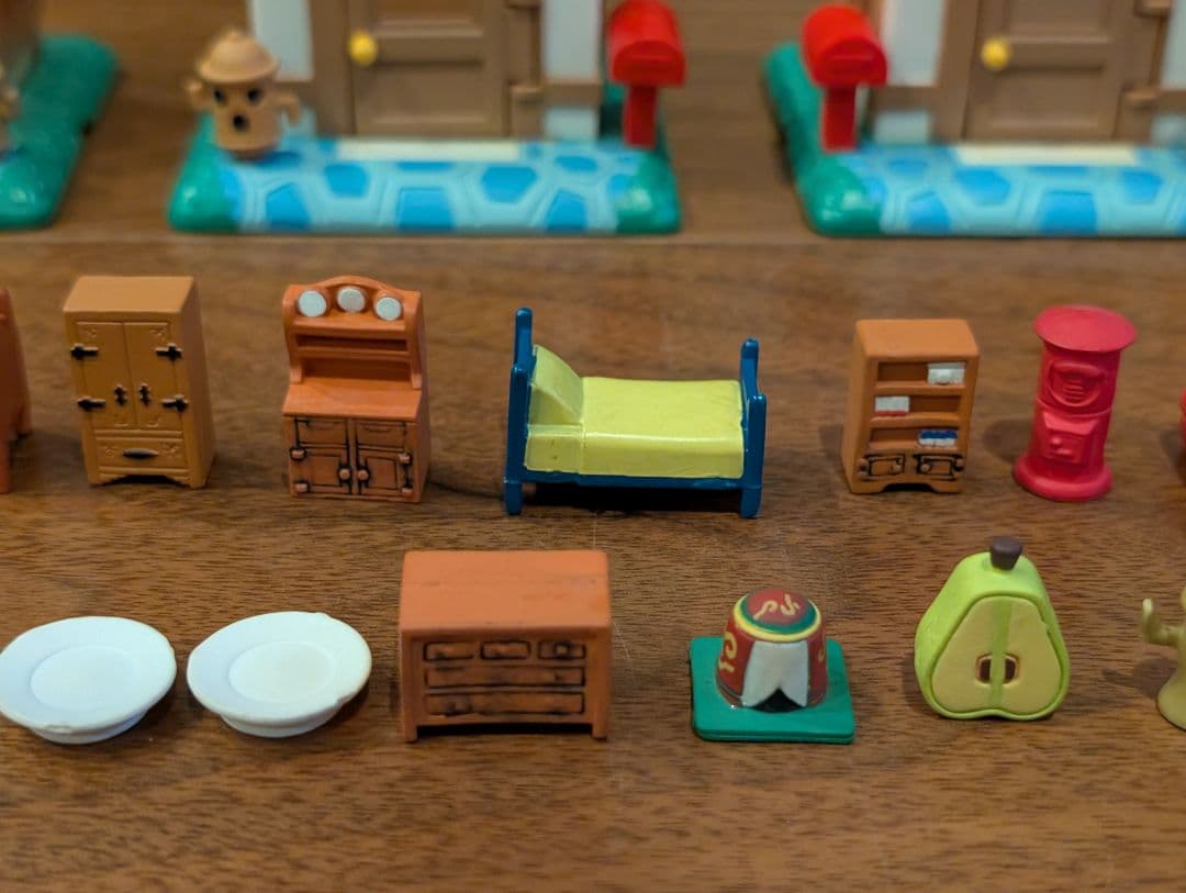 森をつくろう！　どうぶつの森+　フィギュア　ミニチュア　セット