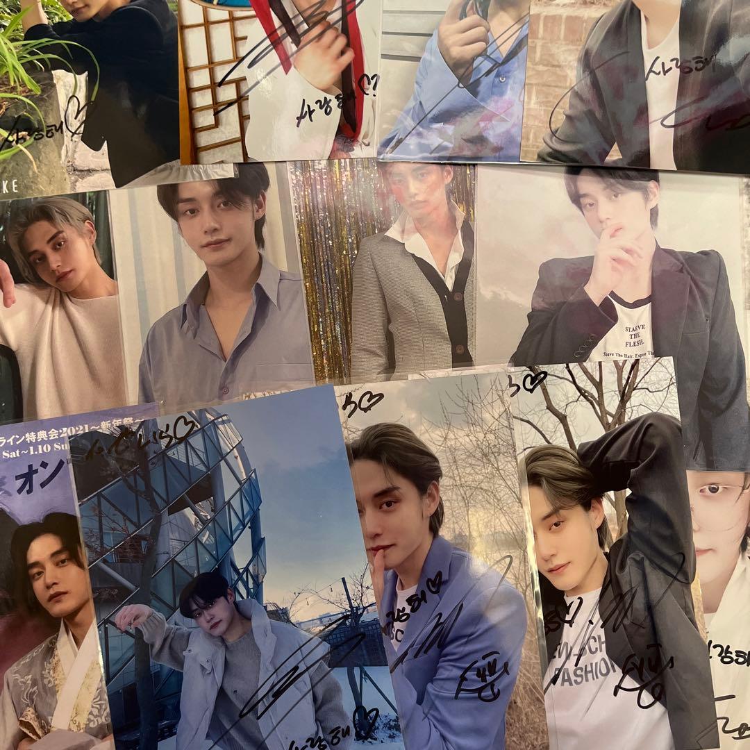 1.2枚目全てセット　ZEROBASEONE ゼベワン　キムジウン　サインチェキ