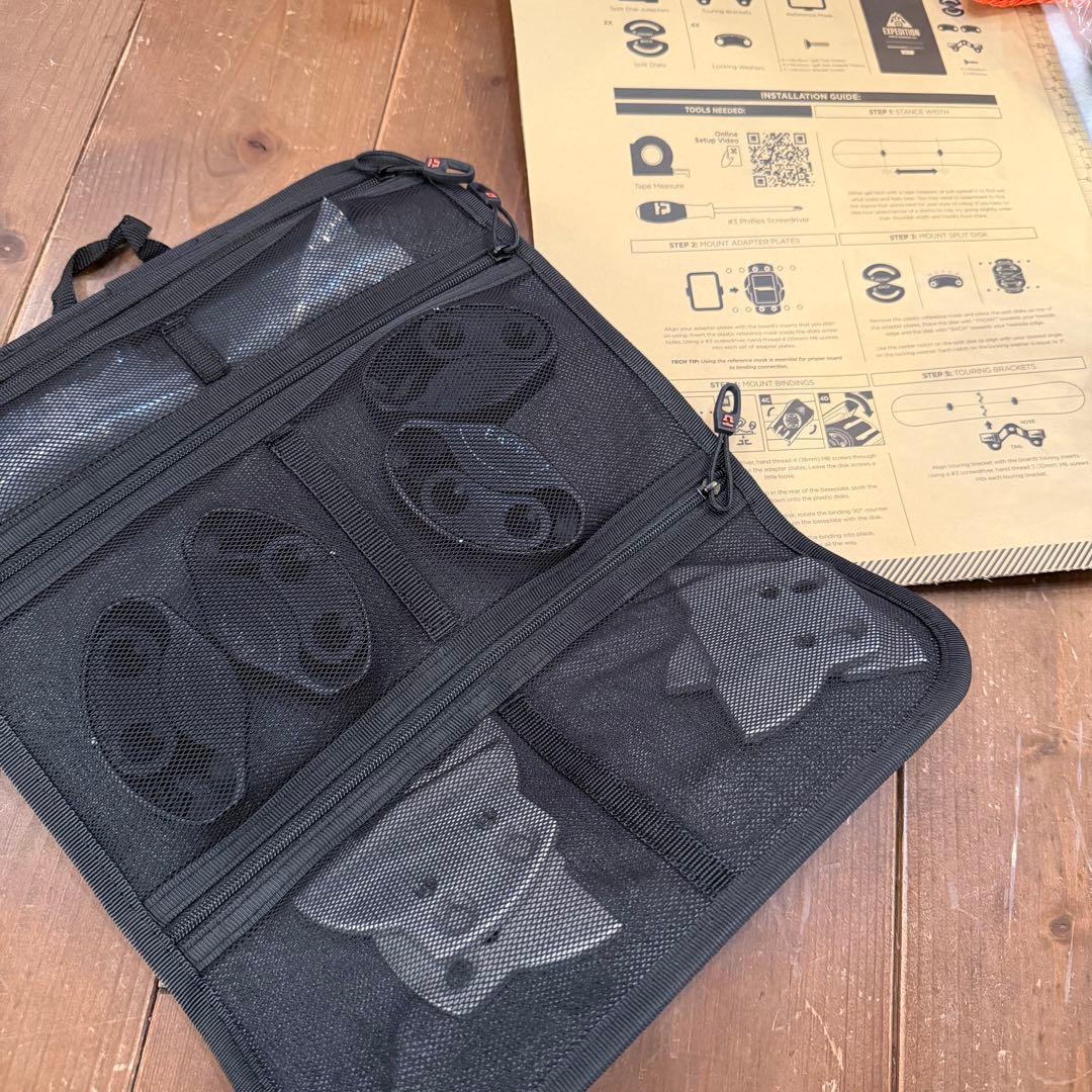 UNION CHARGER スプリットボード用ブラックS/2025-26モデル