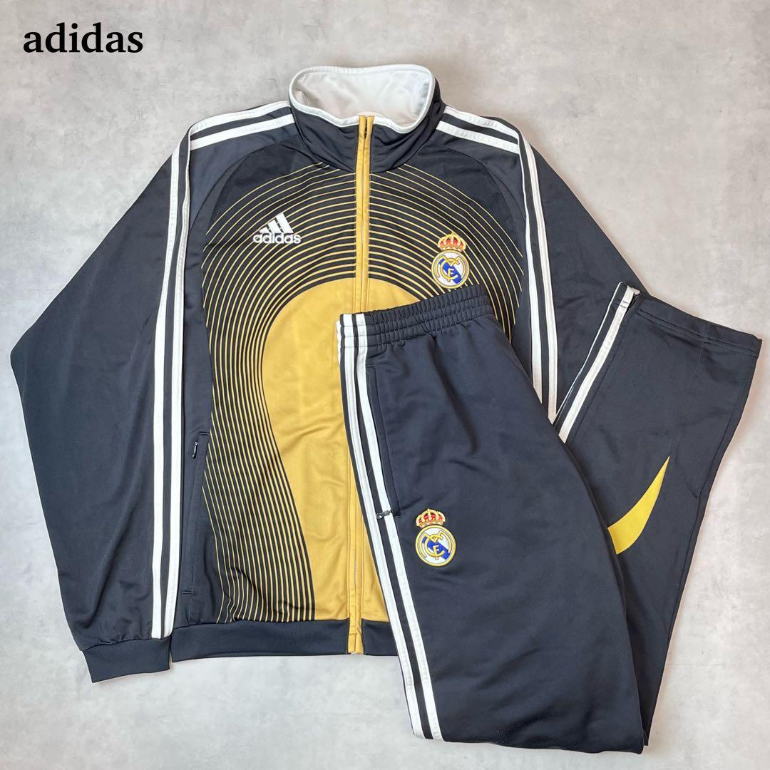 adidas レアル・マドリード セットアップ グレー M