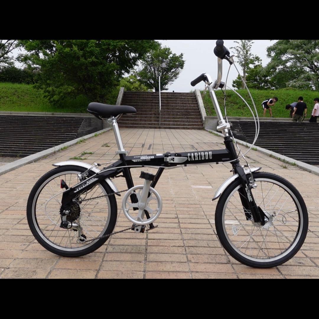 【新品】カリブーライト エアハブモデル｜20インチ｜軽量折りたたみ自転車