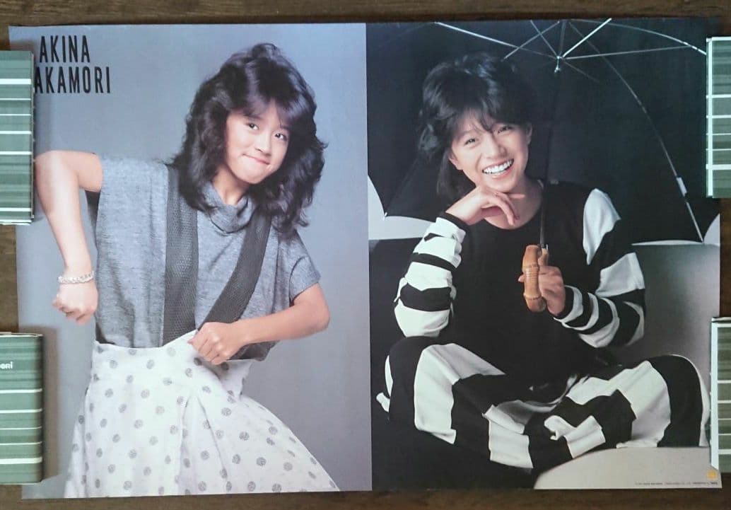 【未使用】【公式】 中森明菜 ポスター Ｂ１