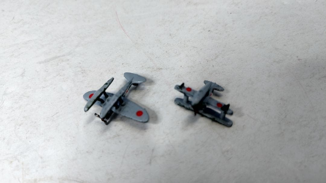 1/700 艦NEXT 日本海軍 戦艦・武蔵（改装前・完成品）、搭載機 2機