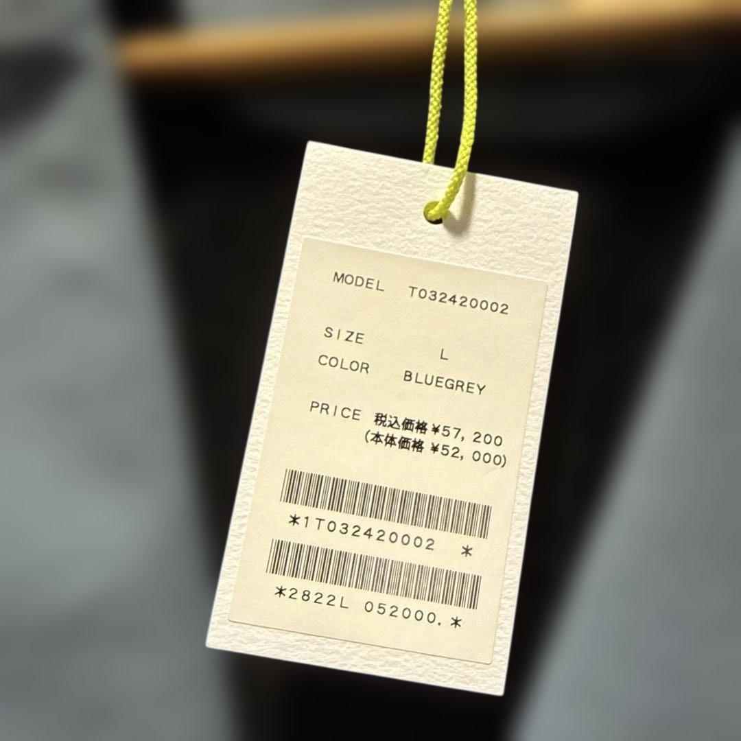 【新品未使用】TFW49 冬用ゴルフジャケット Ｌサイズ　ブルーグレー