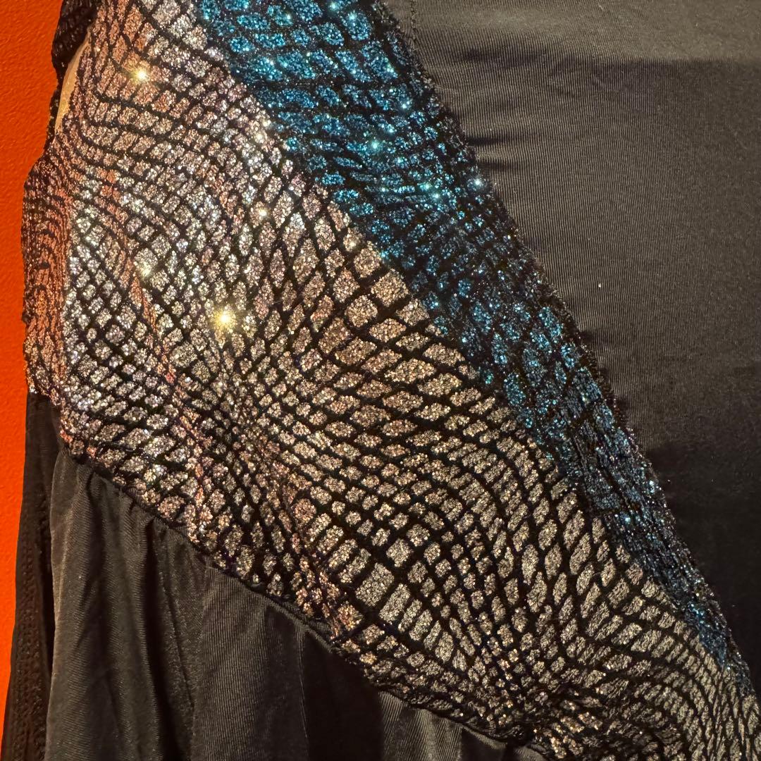 社交ダンス用アシンメトリックドレス