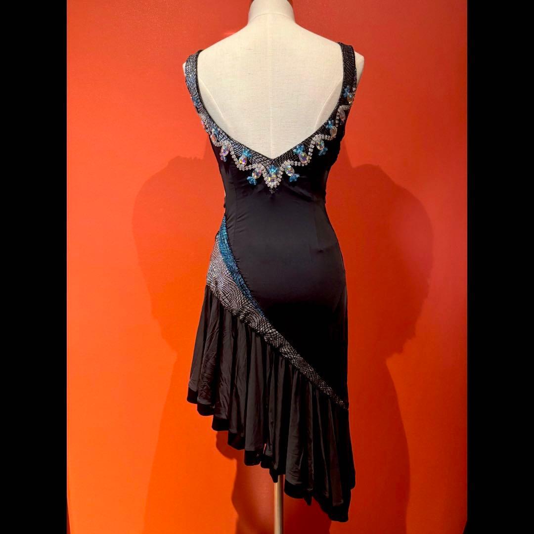 社交ダンス用アシンメトリックドレス