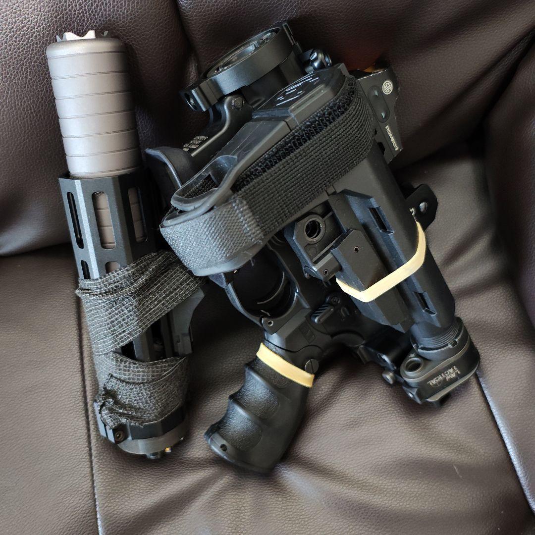 東京マルイガスブロMWS カスタムQDカスタム