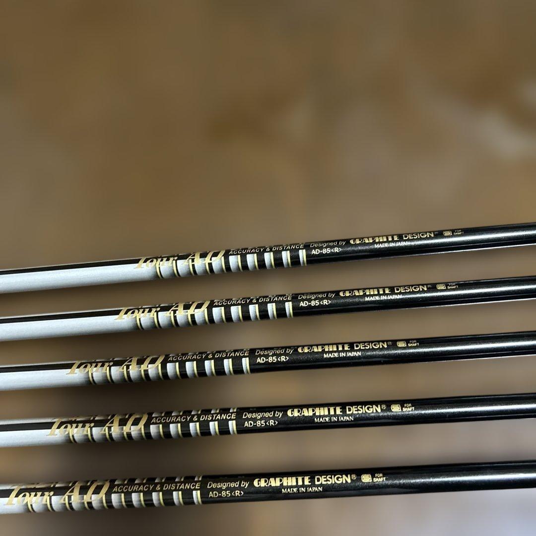 グラファイトデザイン AD-85 R 装着 XXIO FORGEDアイアンセット