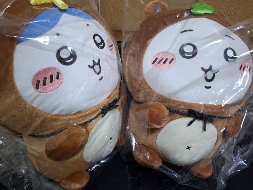 たぬきだもんくじＡ賞　ちいかわ、ハチワレ