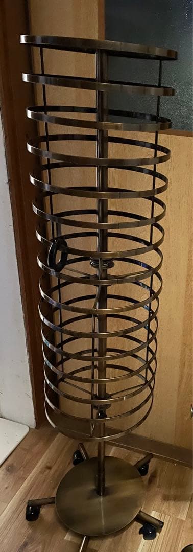 什器　ショップディスプレー　回転式　used
