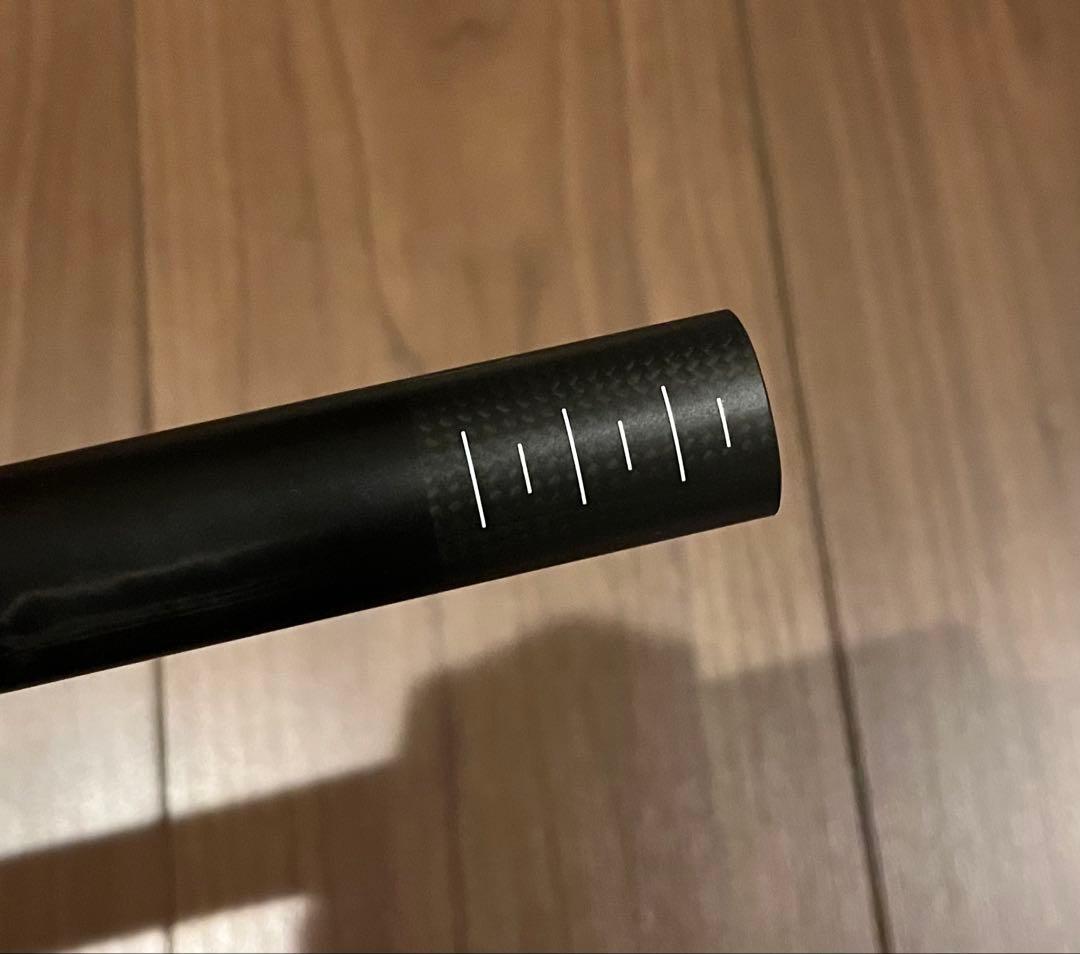 THOMSON carbon riser bar 710mmカット済み