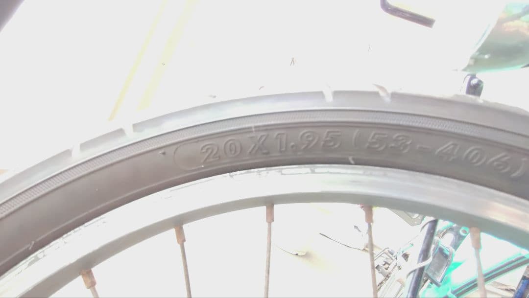 【引取限定】RENAULT/ルノー 自転車　20インチ　6段変速　ミニベロ