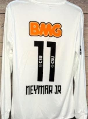 12/13 サントス ホーム 11番 ネイマール JR 長袖 シャツ