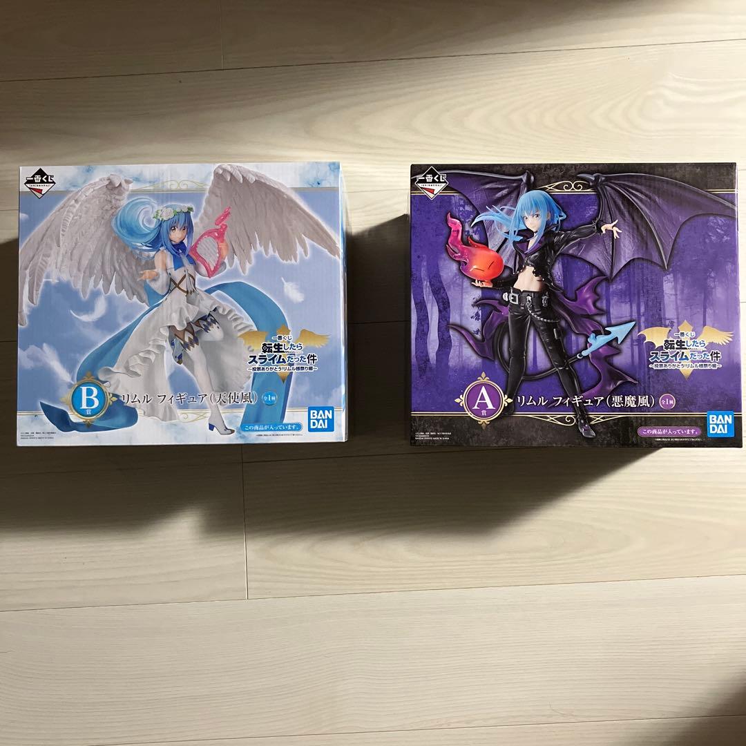 転生したらスライムだった件　天使風＆悪魔風　新品未開封フィギュア　セット