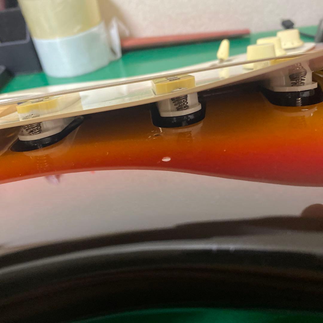 極美品希少モデル★Squier ストラトキャスター　シルバーシリーズ　ビンテージ