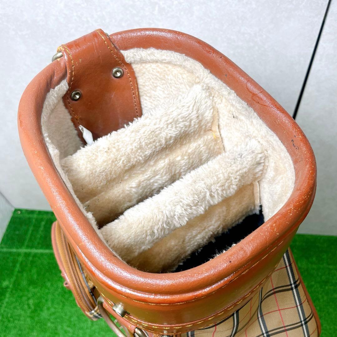 レア！BEVERLY HILLS キャディバッグ　ドット柄