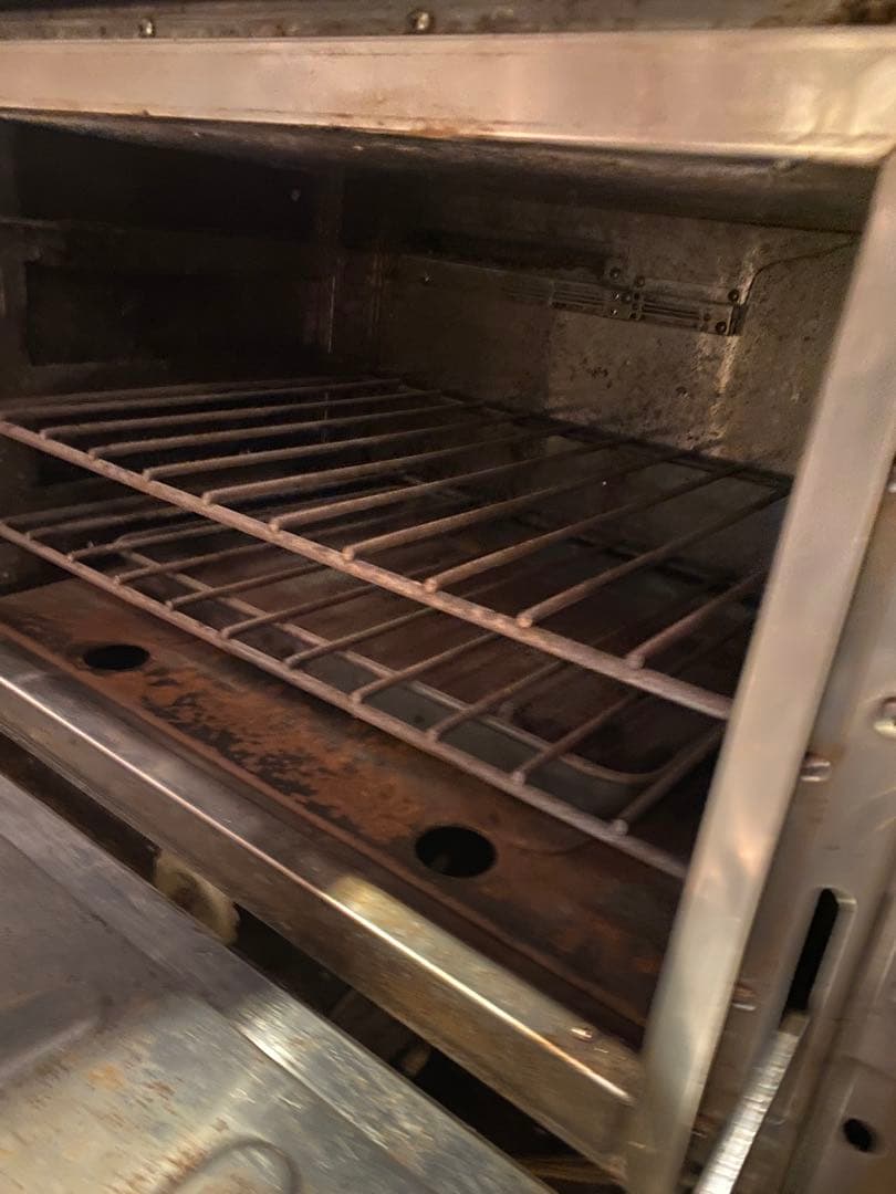 マルゼン 業務用オーブン付ガスコンロ ５口 LPガス