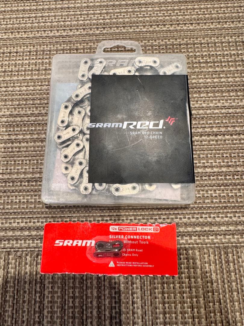 SRAM RED AXS 電動前後ディレイラー・バッテリー　未使用チェーンセット