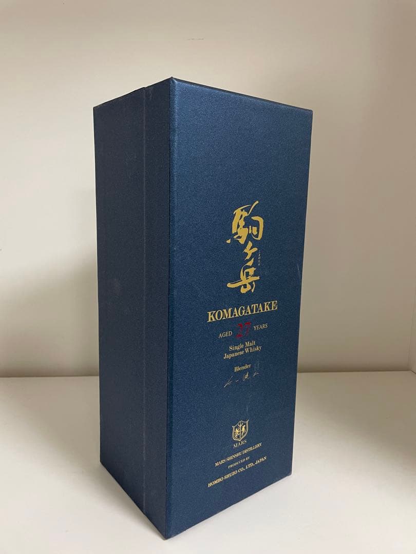 本坊酒造　マルス　シングルモルト駒ヶ岳　27年　46度/700ml未開栓