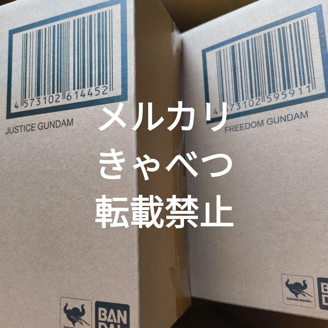 カ*プ様 メタルロボット魂 　フリーダム　ジャスティス　セット