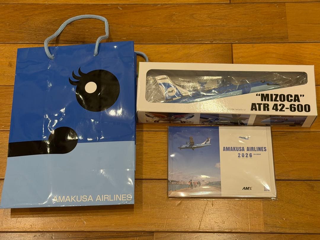 天草エアライン ATR 42-600「みぞか号」1/100 カレンダー付き