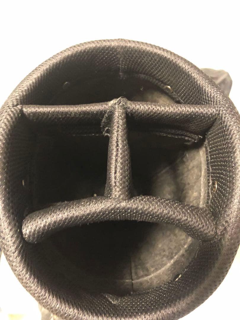 【送料込み】廃盤希少モデル　NIKE GOLF キャディバッグ ブラック×レッド