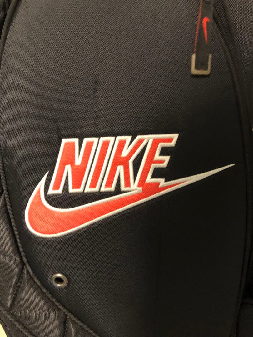 【送料込み】廃盤希少モデル　NIKE GOLF キャディバッグ ブラック×レッド