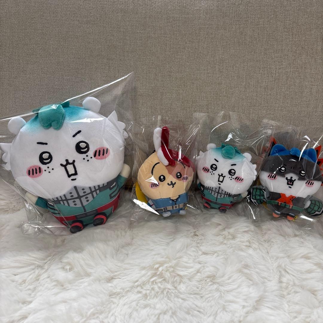 僕のヒーローアカデミア ちいかわ マスコット ぬいぐるみ フィギュア ヒロアカ