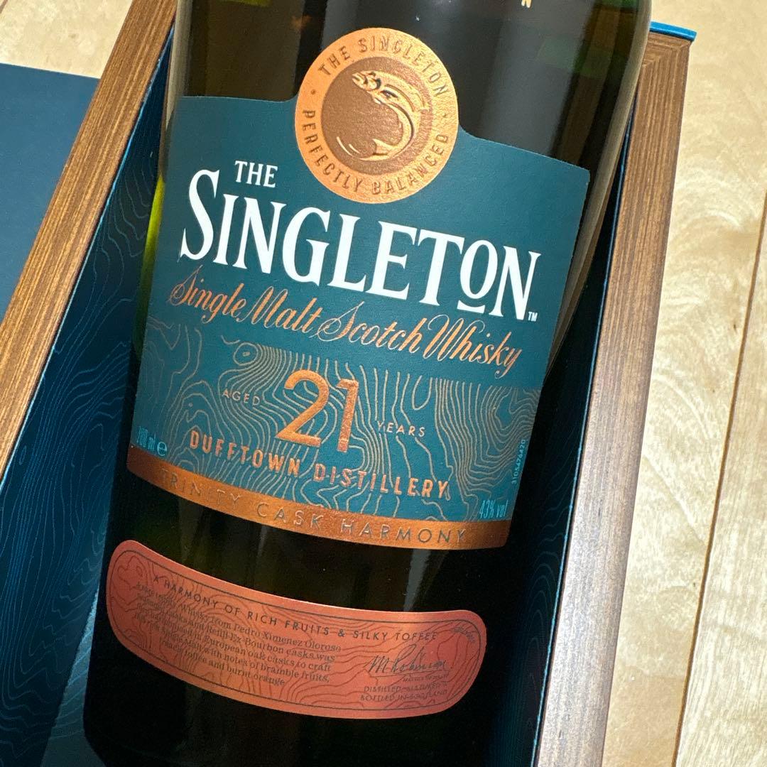 【特価】ザ シングルトン ダフタウン 21年 正規品 43°700ml