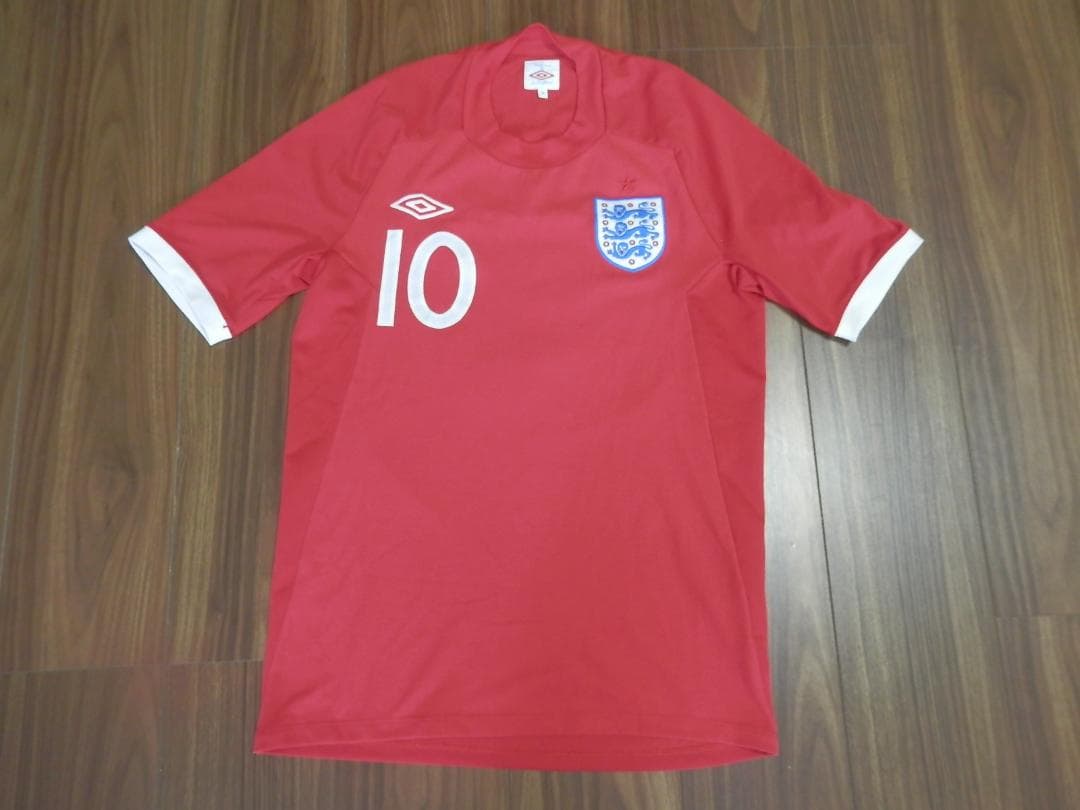 【NEW】【ルーニー】【南アフリカW杯着用】イングランド代表(2010)