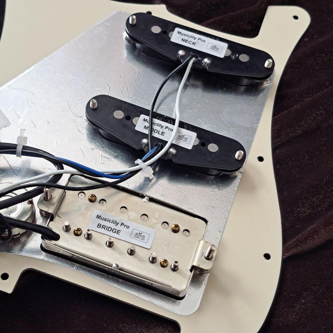 ストラトSSHアセンブリ　CS69復刻　高品質　Standard