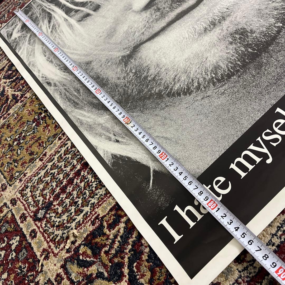 90s当時物◼︎英国製 カートコバーン nirvana ニルヴァーナ ポスター