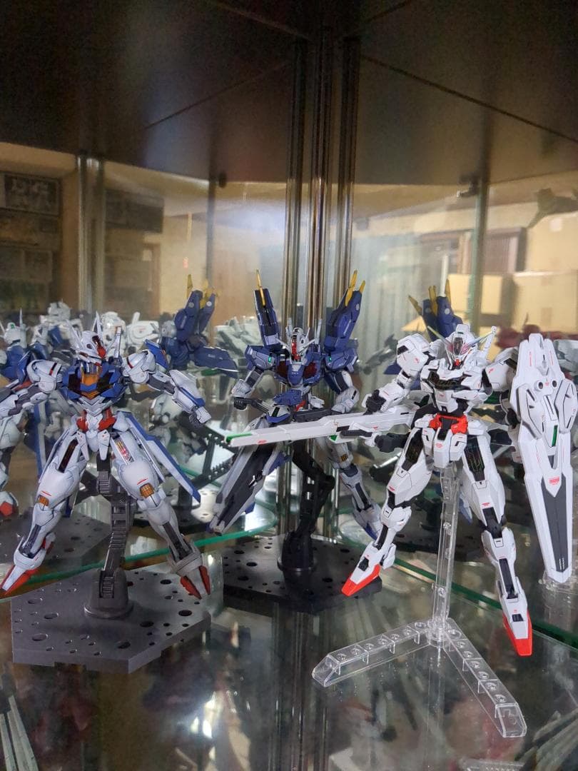 HGキャリバーン&エアリアル&エアリアル（改修型）全塗装完成品