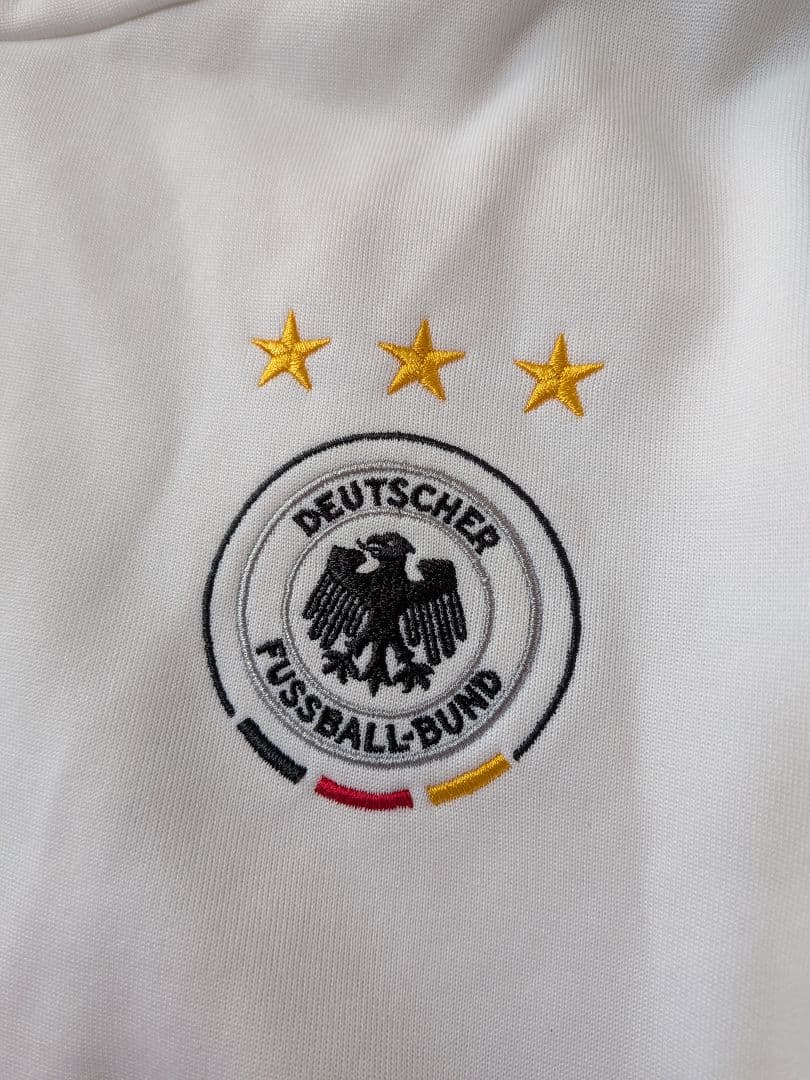 adidas07/08 ドイツ代表 ビッグフーディジャケットレディースモデル