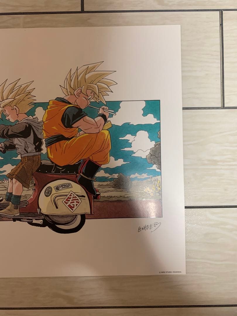 鳥山明の世界展　ドラゴンボール　ポスター　複製原画DRAGONBALL