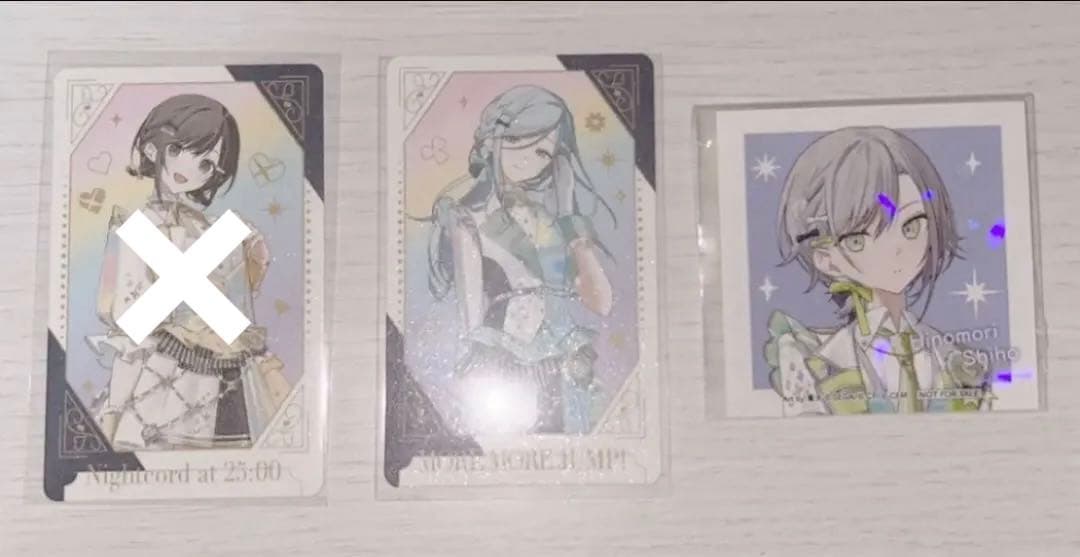 プロセカ ぱしゃこれ 缶バッジ ウエハースカード プロセカグッズ