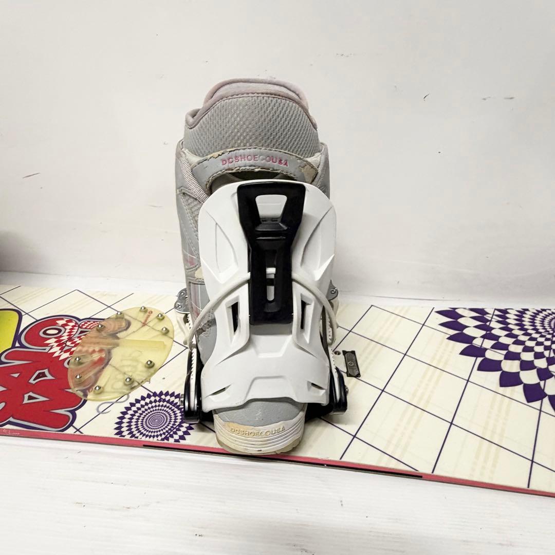 SALOMON DC レディース スノボセット　サロモン　スノーボード ブーツ