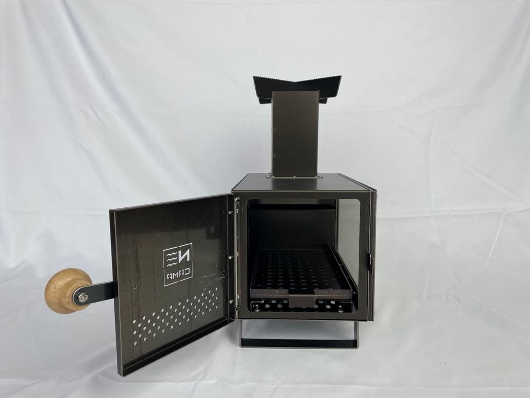 テーブルエース　ミニ薪ストーブ新品未使用　専用バッグ付き　ブラック