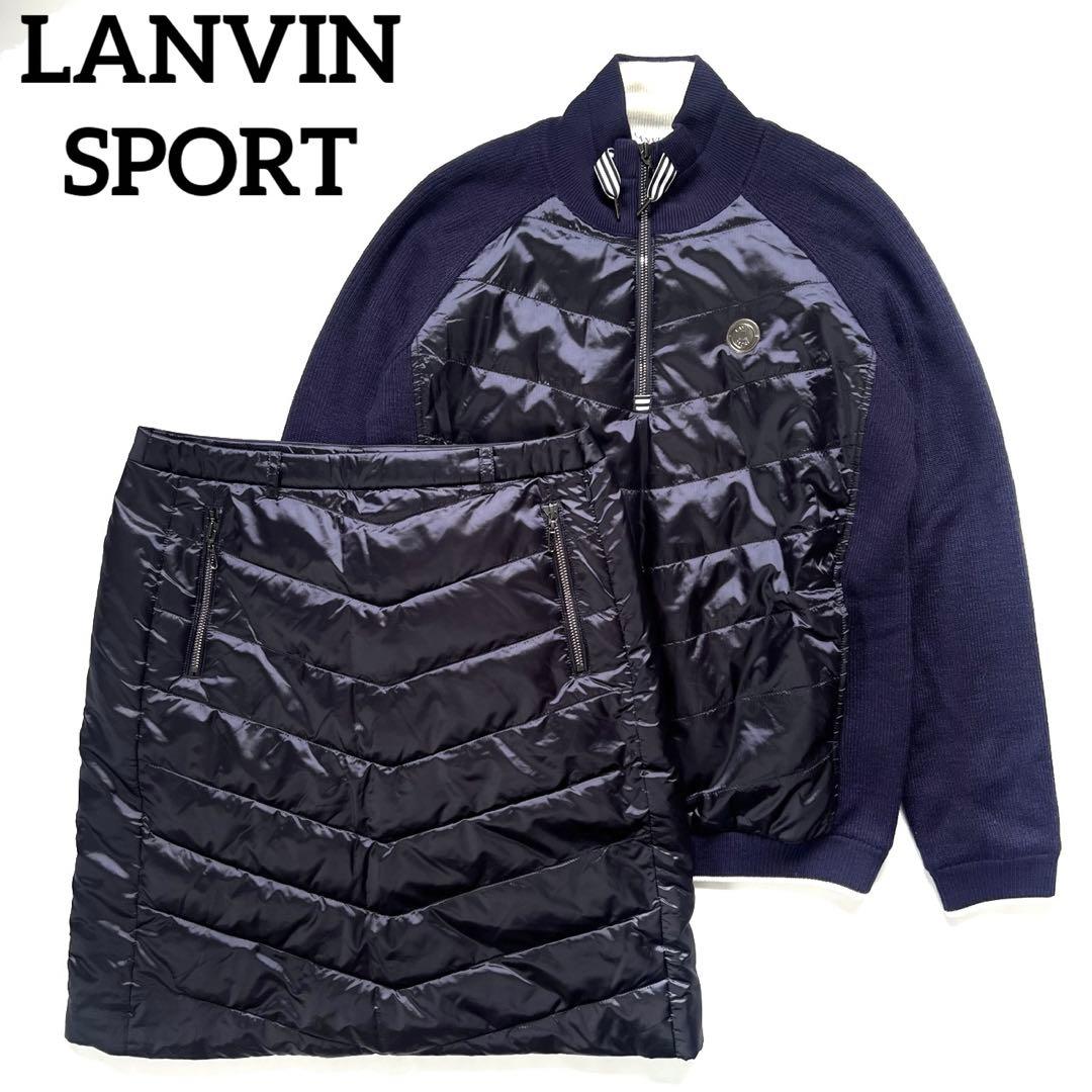 LANVIN SPORT ランバンスポール　ダウン　セットアップ　ゴルフ　40