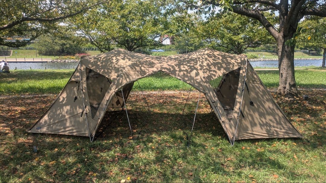 【美品】ヴァール Pro.air 4 フライ新品 インナーテント付 スノーピーク