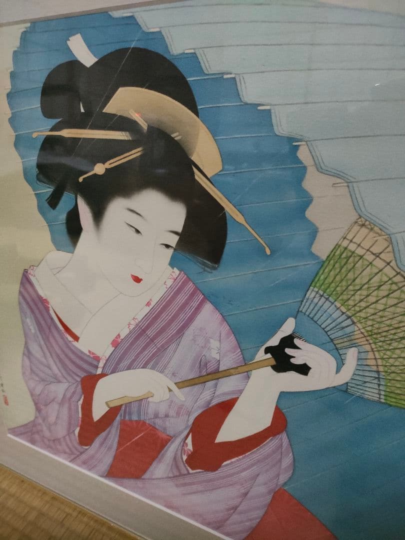 日本画 女性の肖像