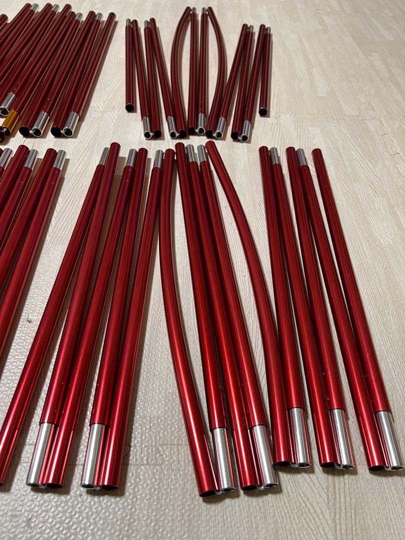  peak リビングシェルロングpro レッドフレーム