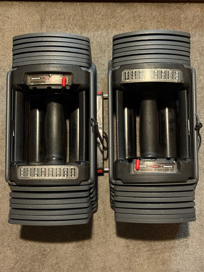 5〜26kg可変式ダンベル