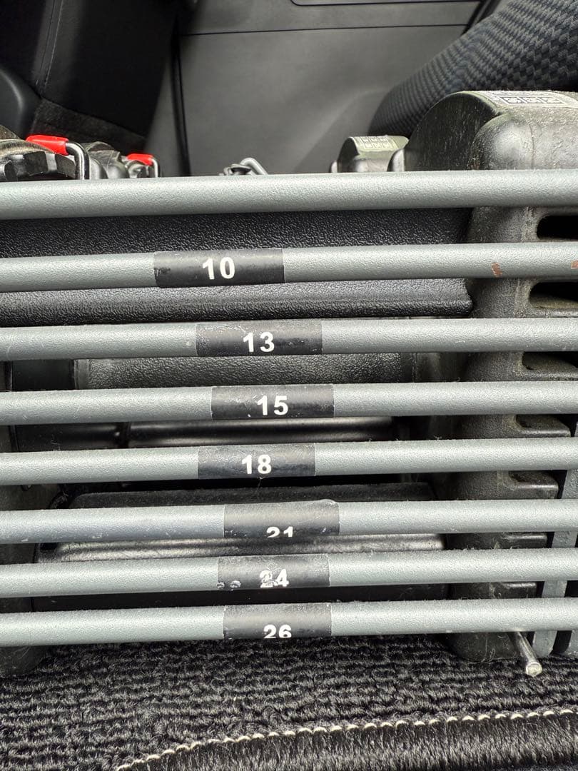 5〜26kg可変式ダンベル