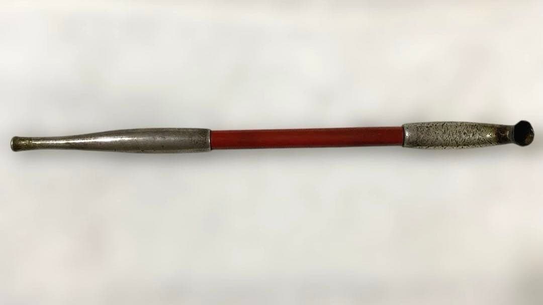 C-17 煙管　煙管入れ　2個セット　煙草道具　骨董品　古道具　美術品　工芸品