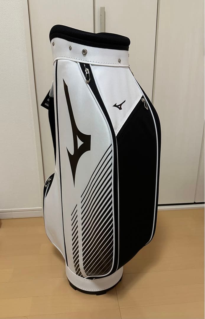 Mizuno キャディバッグ ホワイト・ブラック