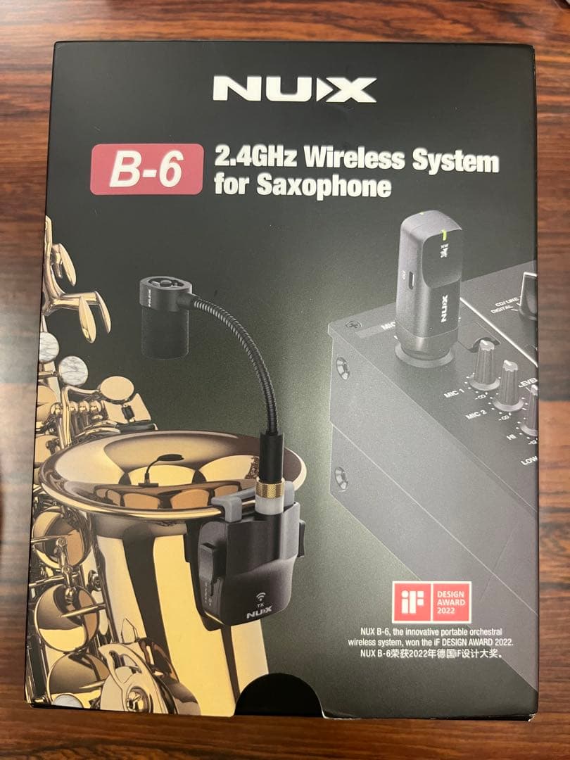 ニューエックス NUX サックス用ワイヤレスシステム マイク