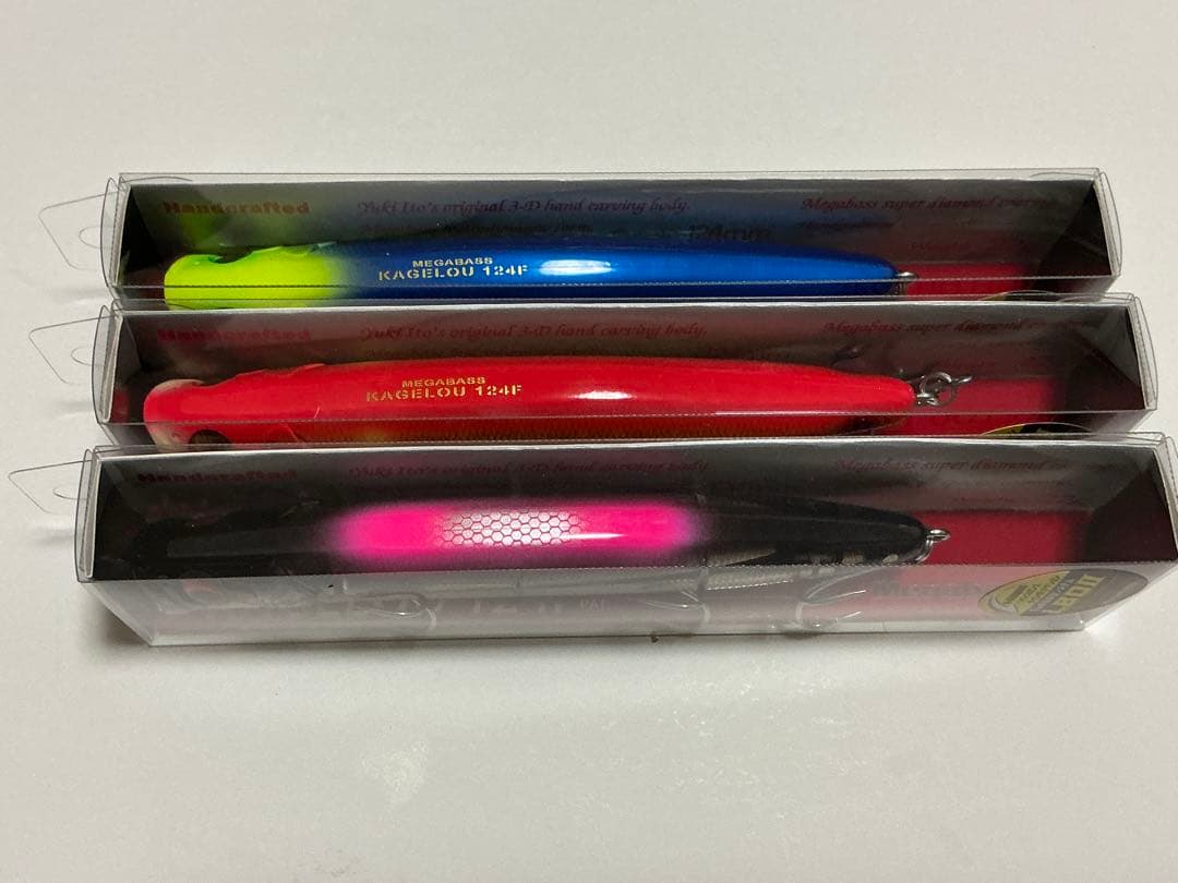 メガバス　KAGELLOU 124F SP-C 3個セット