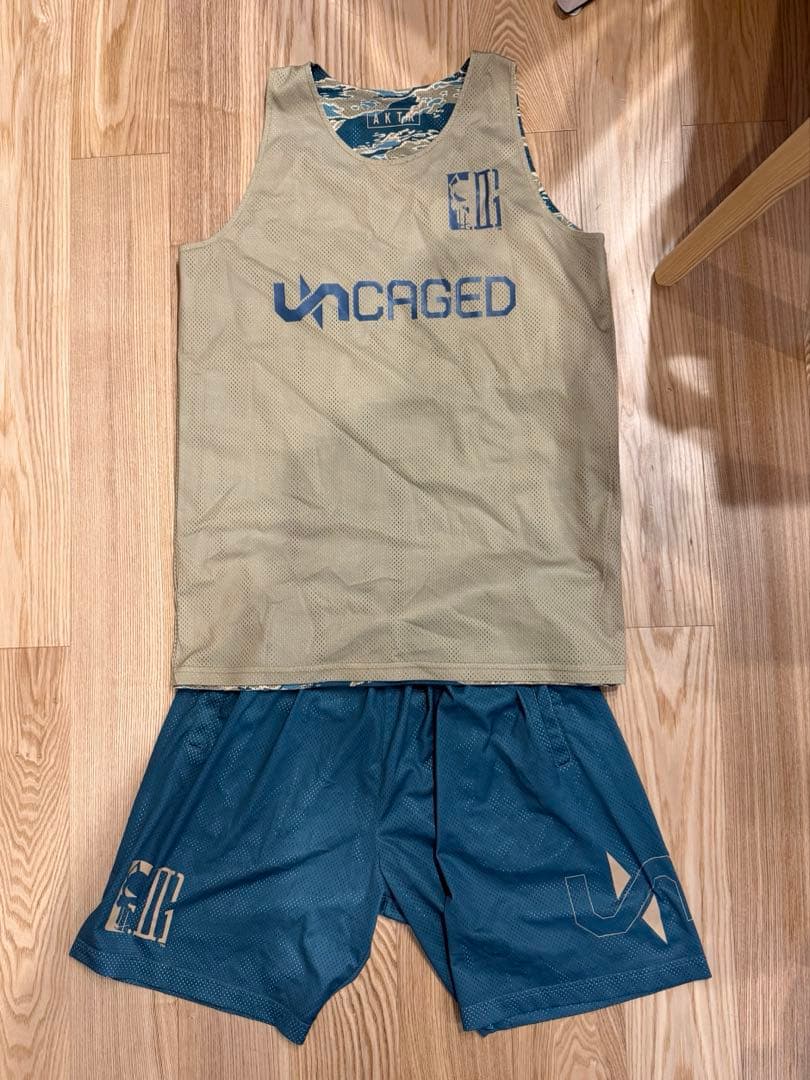 AKTR　underdog バスケットボール　タンクトップ　パンツ