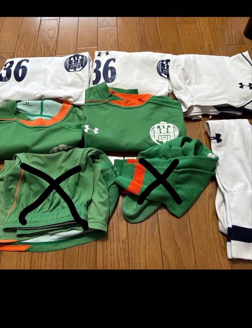 上武大学　サッカー　ジャージ　 ユニフォームLサイズ上下セット